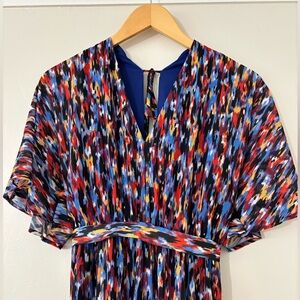 HOUSE OF HARLOW 1960 x REVOLVE Dress in Blue Multi